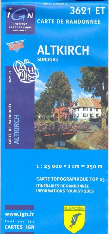 3621et Altkirch Club Vosgien - 