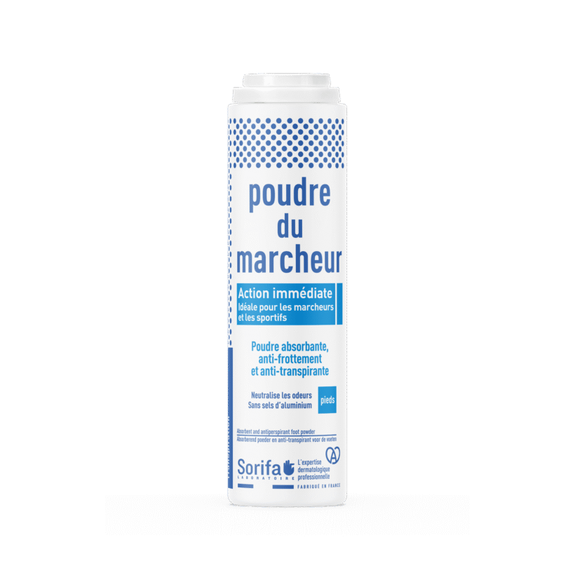 Poudre du Marcheur®- Hygiène des pieds - Flacon poudreur de 100 gr - PMA125