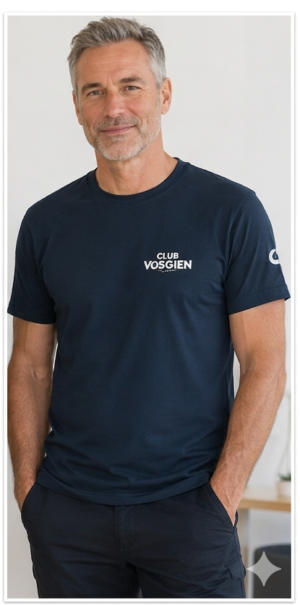 Tee-shirt Bleu Marine