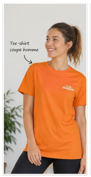 Tee-shirt Orange Fluo