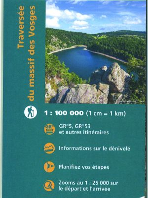 Traversée du Massif des Vosges 
Echelle 1 : 100 000