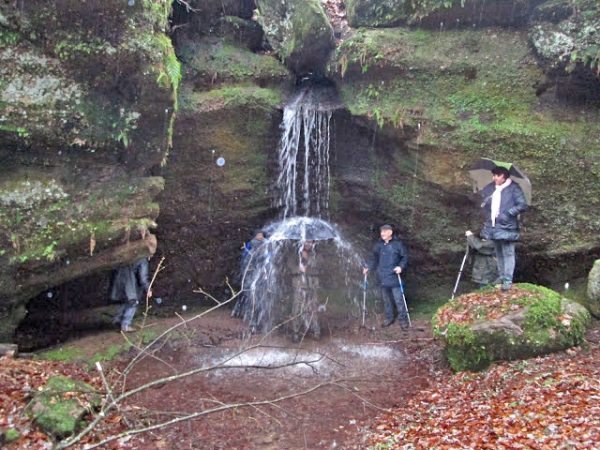 Le village de Schorbach, des cascades et des anciens moulins