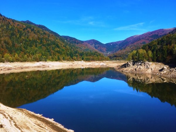 Randonnée familiale depuis le barrage de Kruth-Wildenstein jusqu’au Frenz.