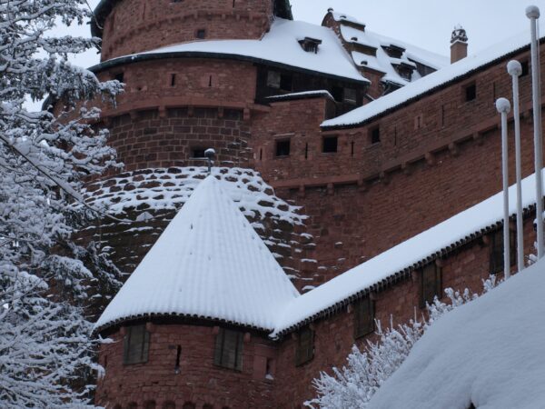 Le Haut Koenigsbourg depuis St-Hippolyte