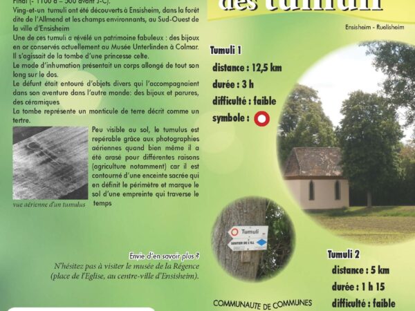 Circuit des Tumuli 2 à Ensisheim 68190